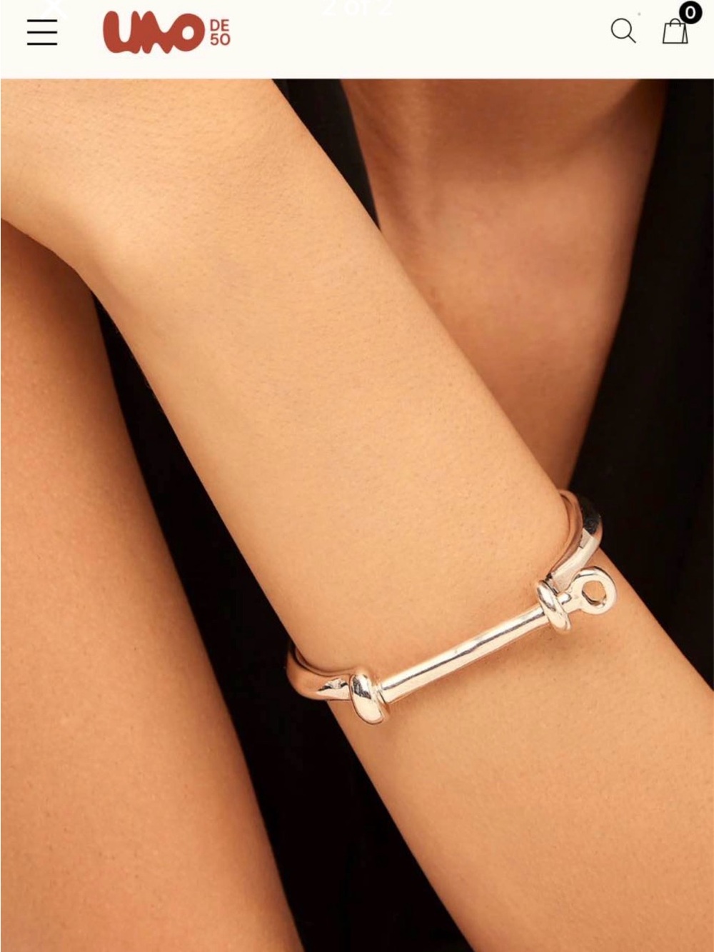 Beautiful Silver solid bangle, like NEW - Picture 9 of 9